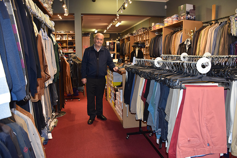 Carlton menswear retailer offers personal service
