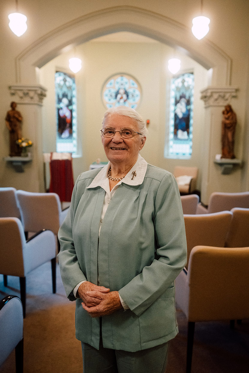 The Sisters sharing the history of Mary MacKillop and leaving a legacy