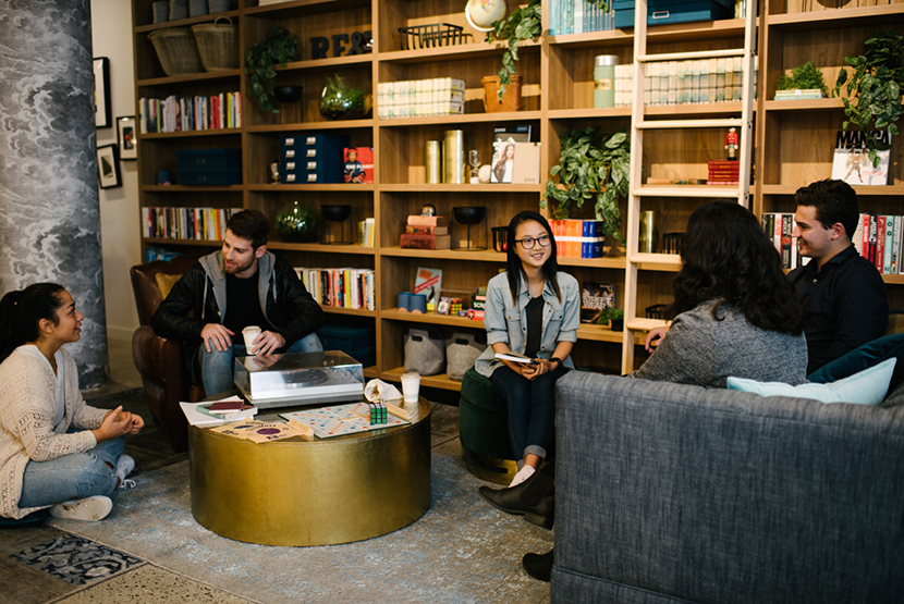 A supportive home away from home for students