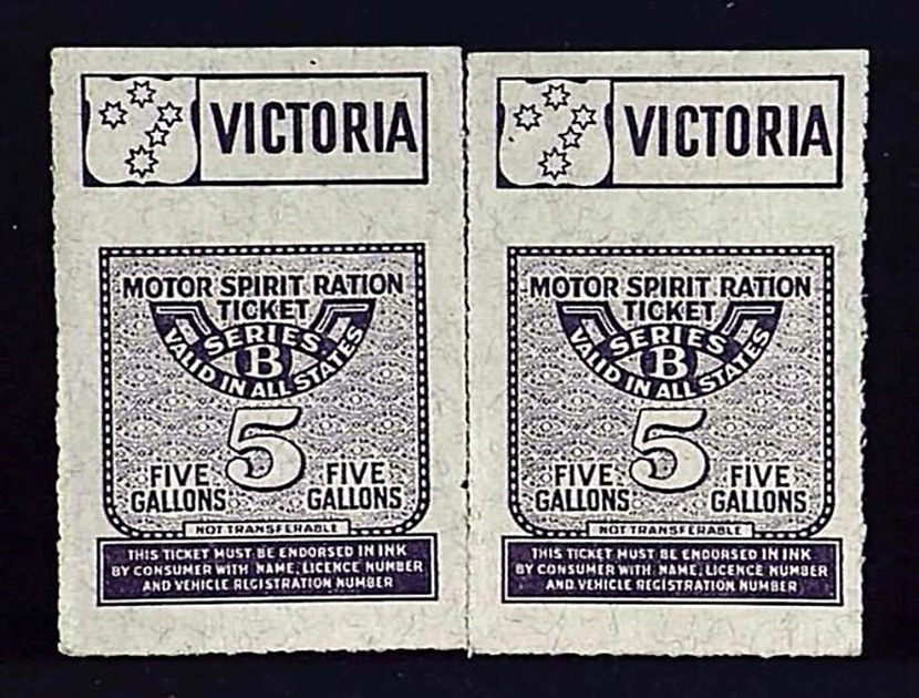 Petrol rationing and charcoal burners