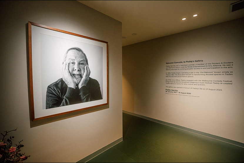 Paddy’s Gallery opens at Trades Hall