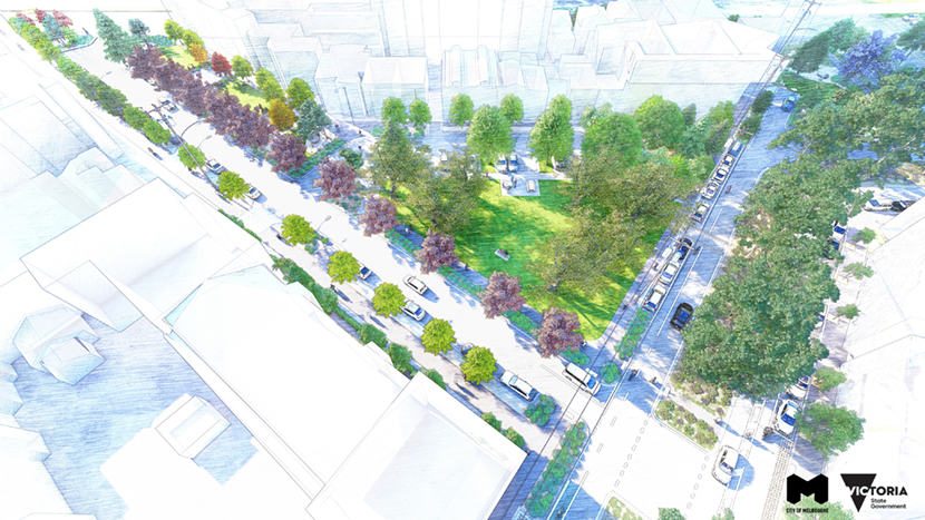 “Bigger” North Melbourne pocket park a step closer