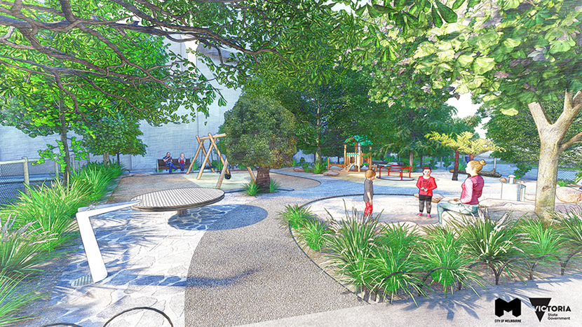 “Bigger” North Melbourne pocket park a step closer