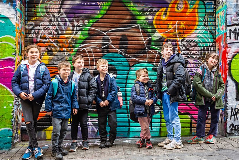 Seven country kids get a taste of Melbourne
