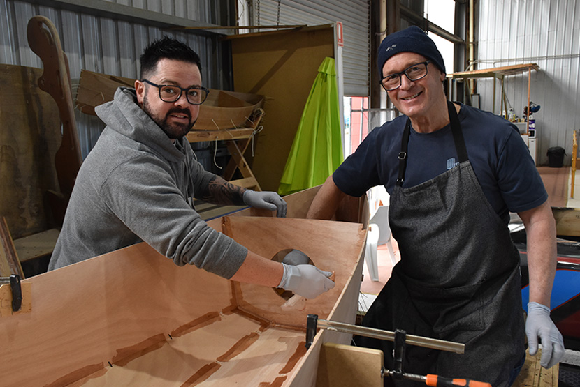 Canoe project has dual purpose