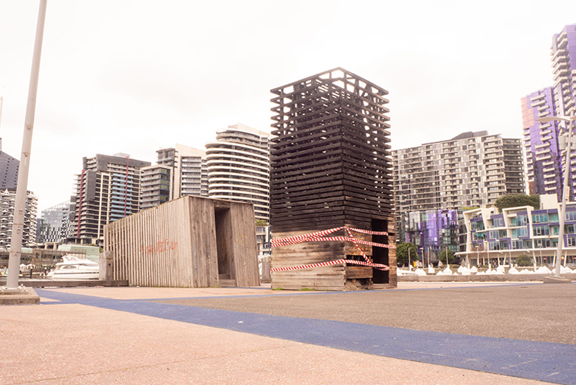 Artwork by the harbour taken down, with “immediate” beautifications being explored 