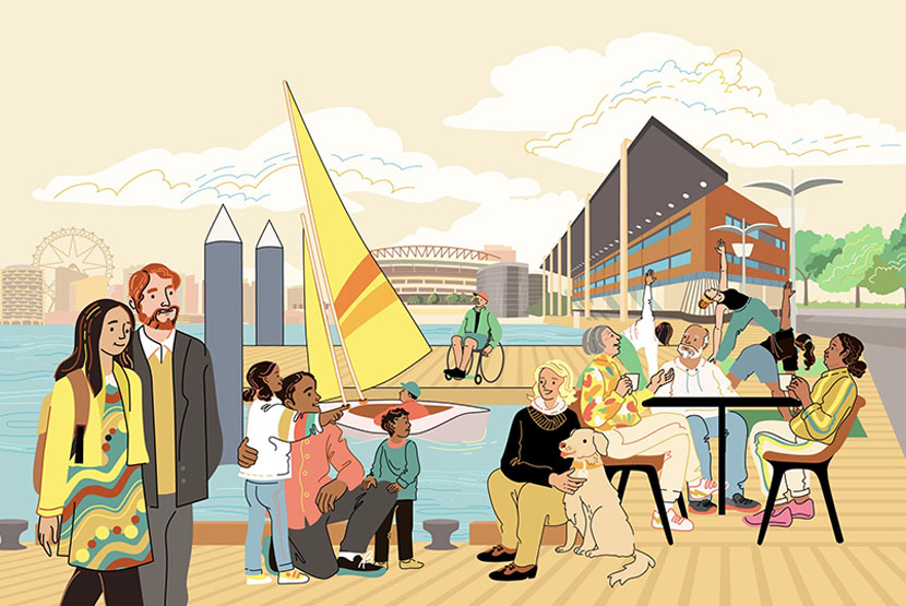 Council’s Docklands “neighbourhood portal” goes live