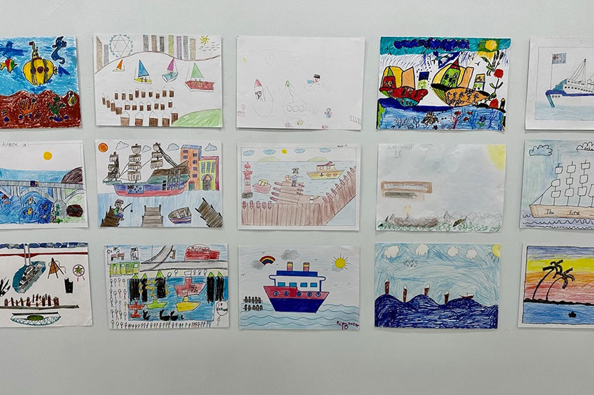 Students showcase creativity at Maritime Art Exhibition