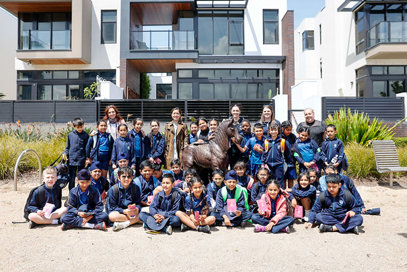 Docklands’ baby zebra nameless no more