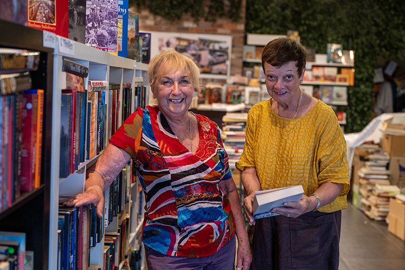 Rotary opens second-hand bookshop in Docklands