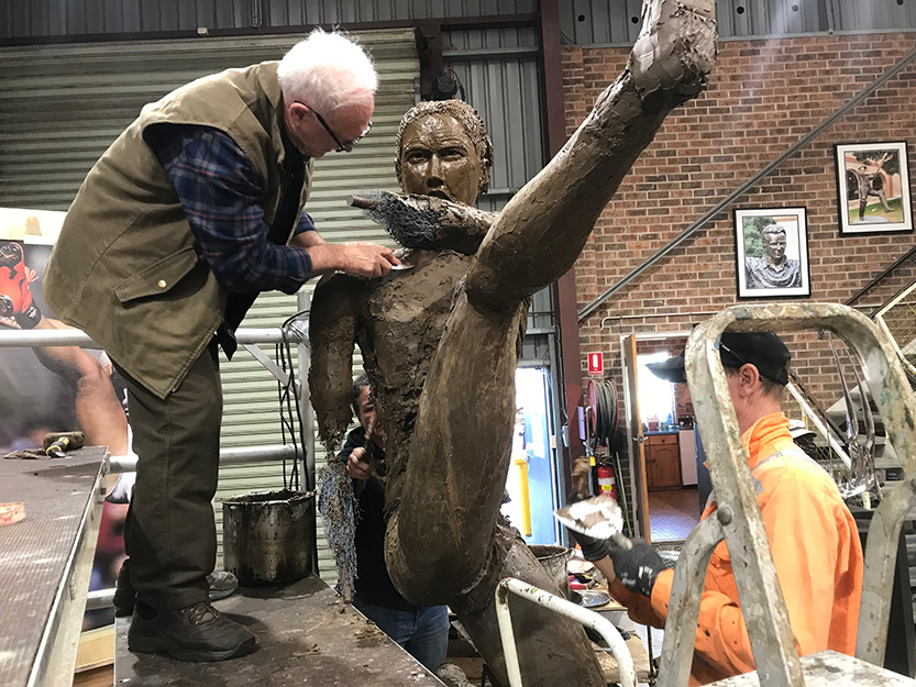Tayla Harris statue to permanently reside in Docklands