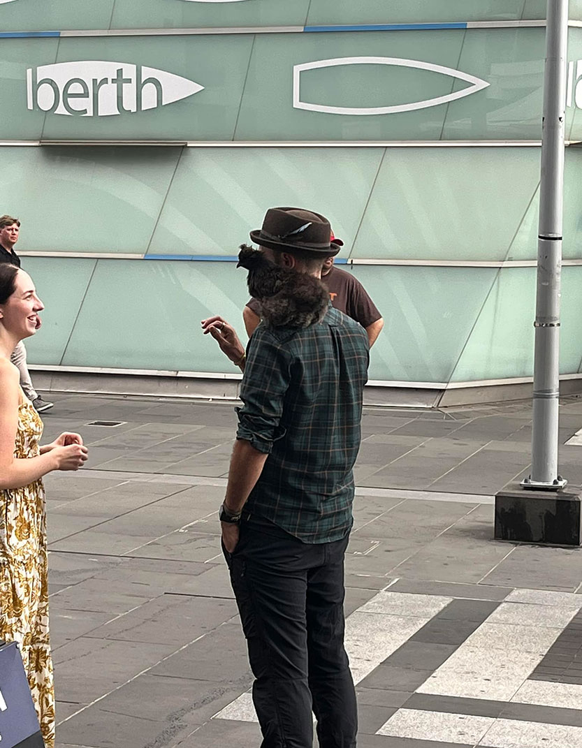 Eggs may be arriving early in Docklands this Easter