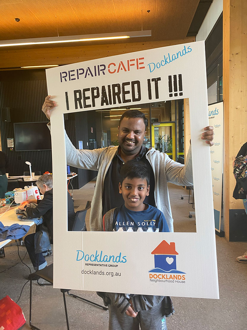 Repair Café Docklands is back!