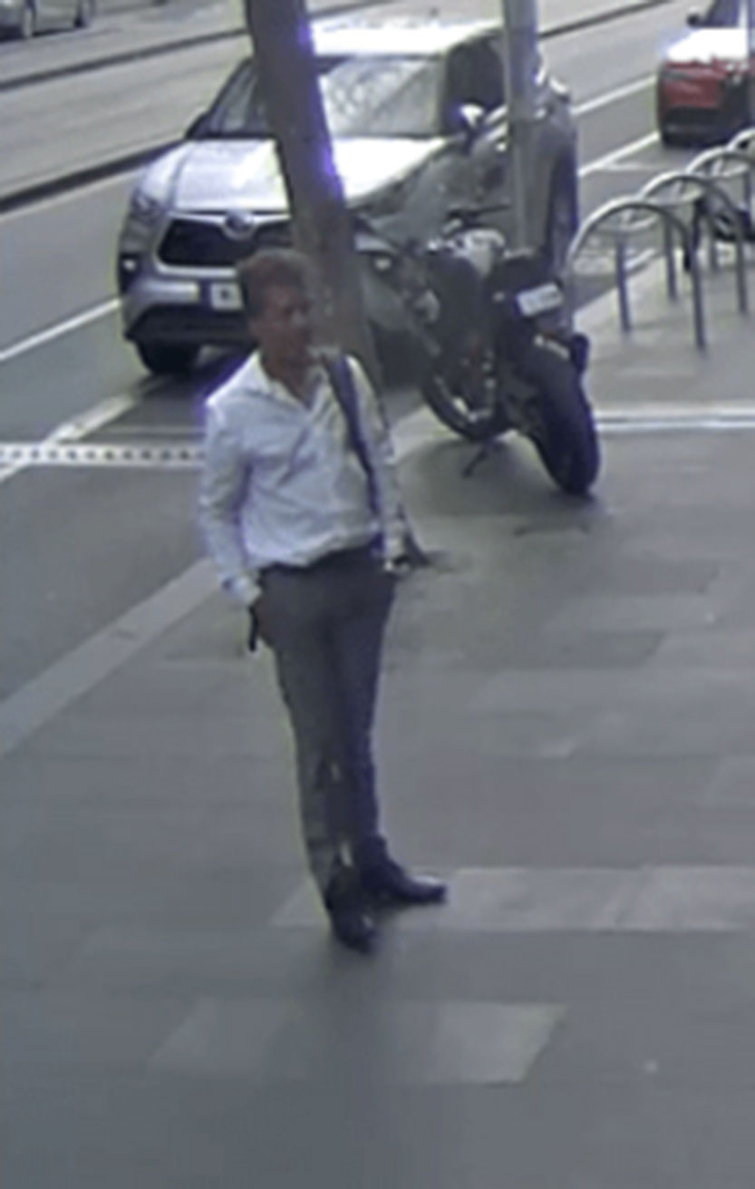 Police appeal following assault at tram stop