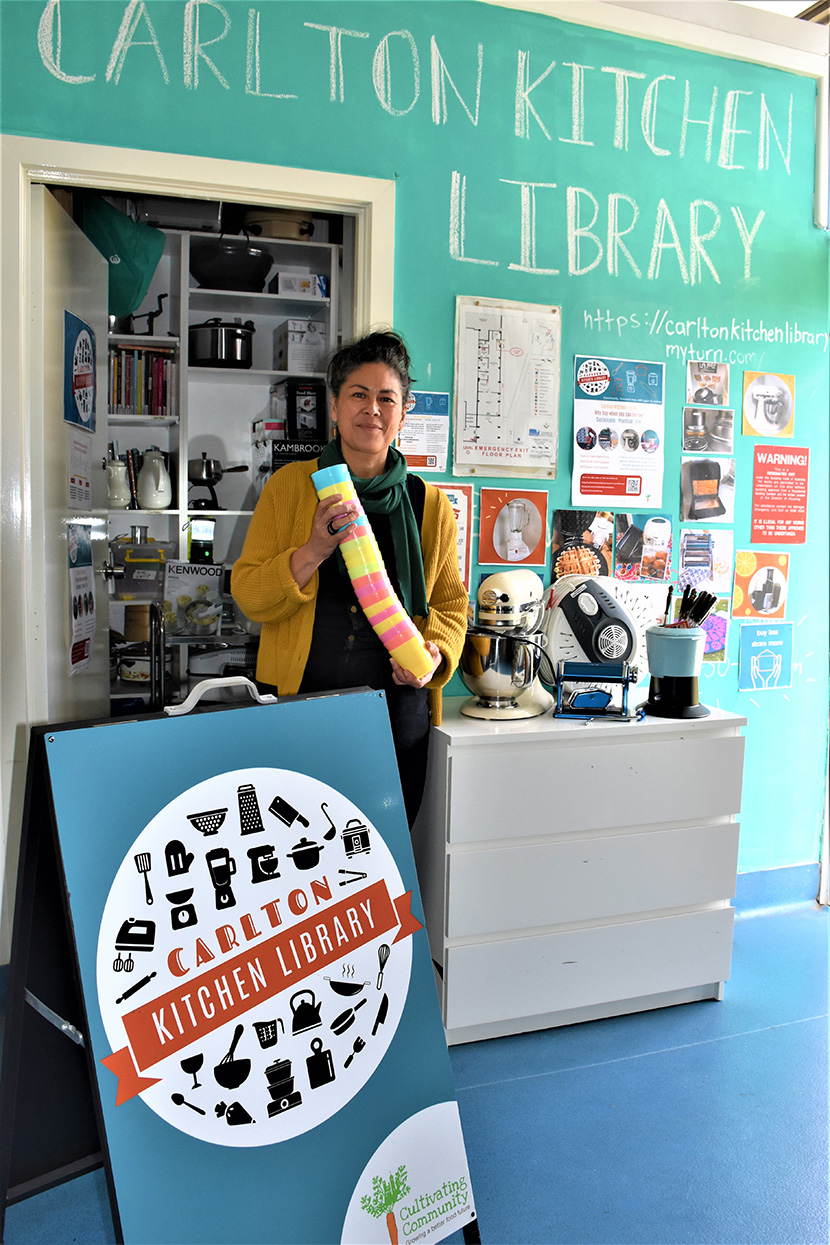 Borrow kitchen items from a unique Carlton library