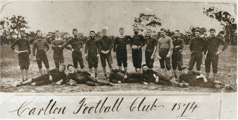 Origins of the Carlton Football Club