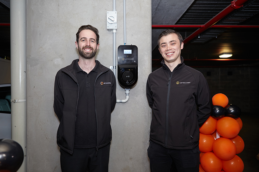 Dock 5 unveils electric vehicle charging project