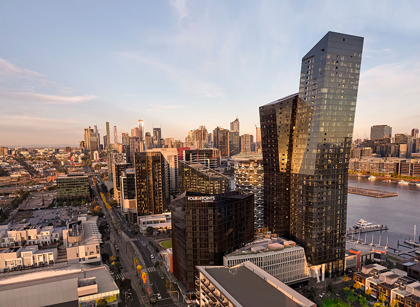 Four Points by Sheraton Melbourne Docklands: “the locals’ choice hotel”