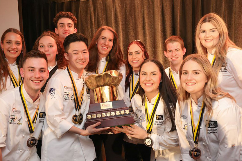 Young Docklands talent wins grand finale of prestigious cooking competition