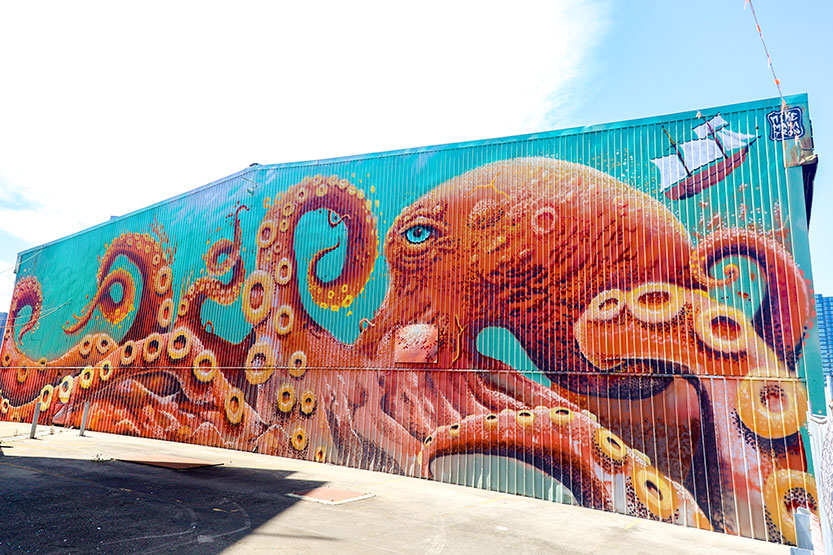 Calls to salvage our “Docklands Squid” mural