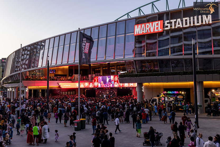 Diwali at Docklands draws huge crowds