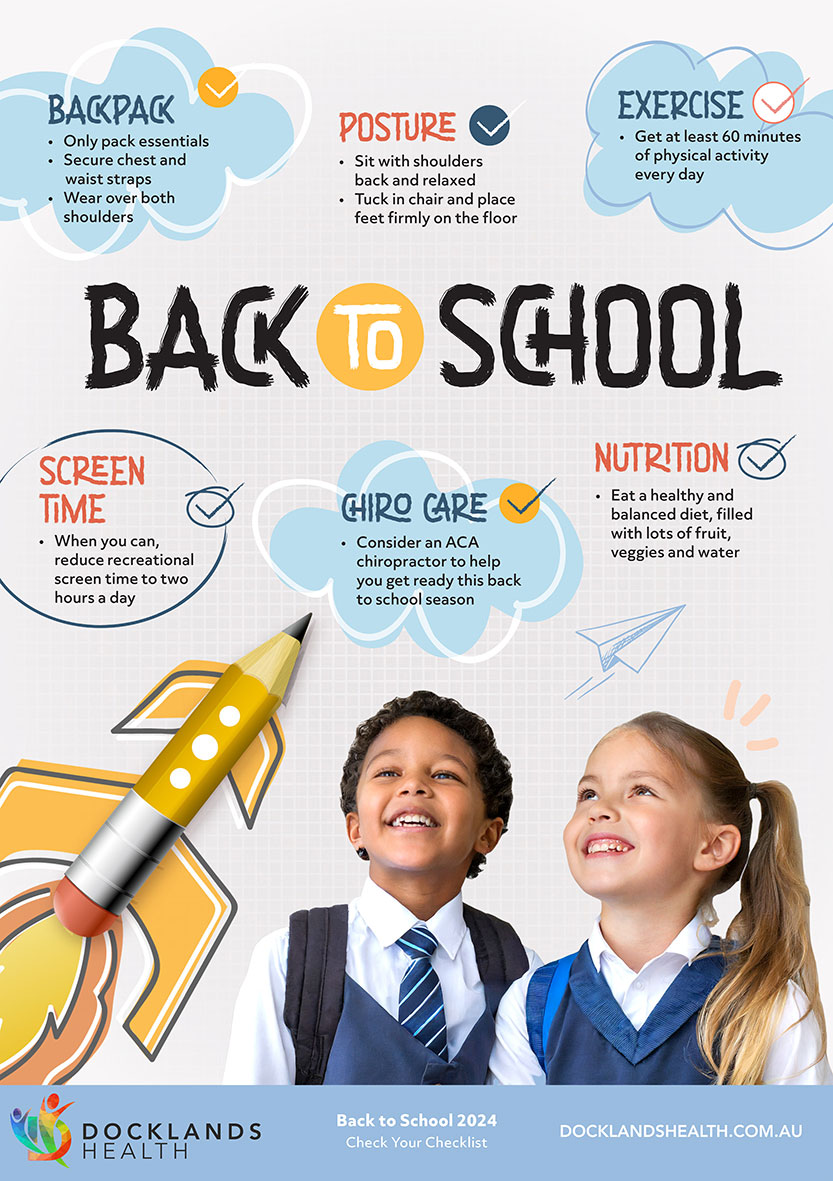 Check your child’s posture this back-to-school season