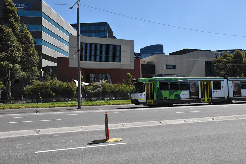 New tram stop flagged to help improve safety around Docklands Primary School