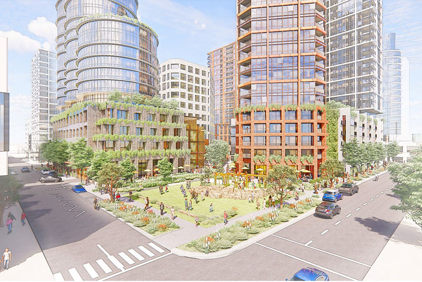 Five tower development in Docklands gets green light from council
