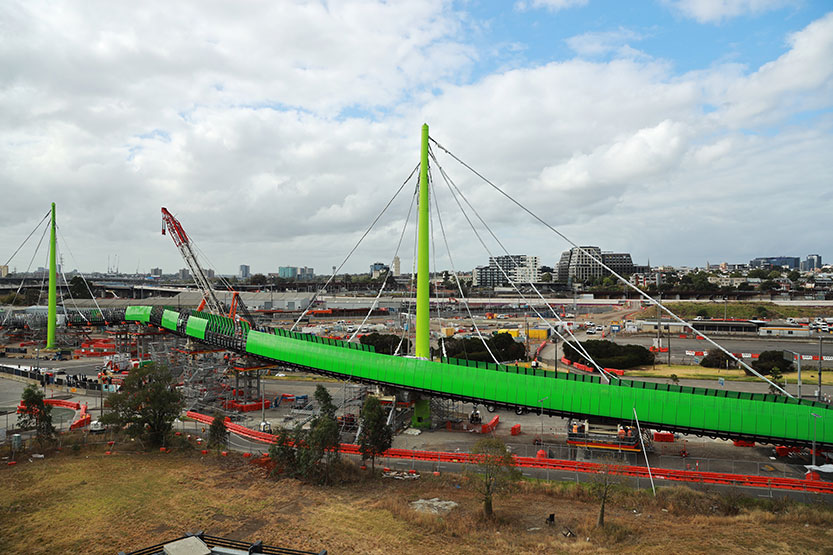 New landmark emerging on Footscray Rd