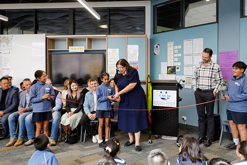 New Docklands Primary campus opens at the District