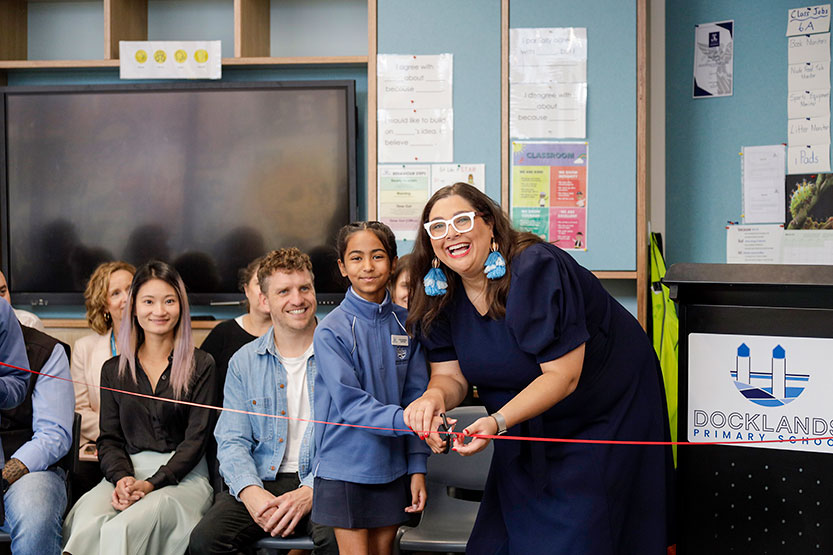 New Docklands Primary campus opens at the District