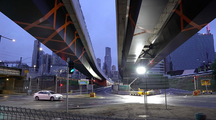 Footscray Rd and Wurundjeri Way reopen