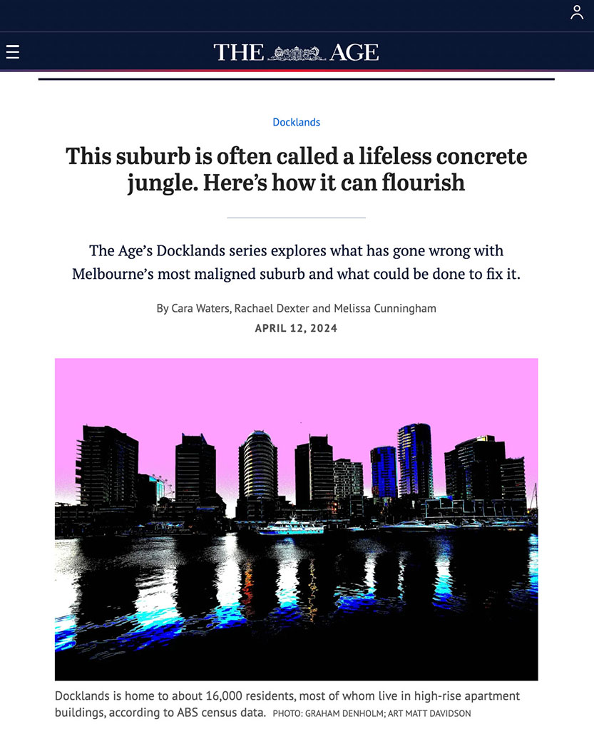 The Age does Docklands another disservice