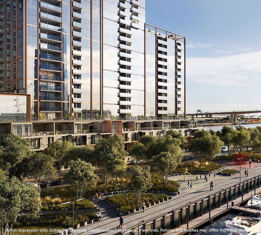 Lendlease unveils Ancora at Collins Wharf
