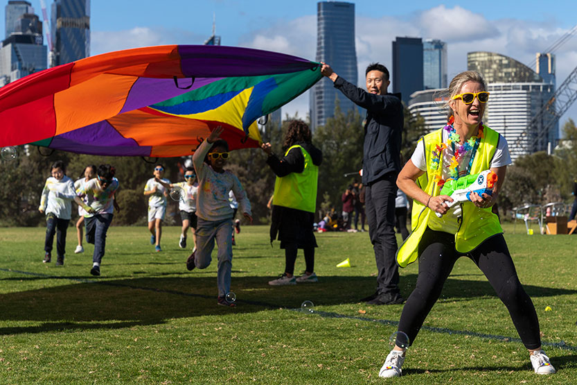 Docklands Primary School Colour Run 2024