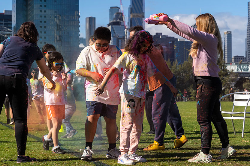 Docklands Primary School Colour Run 2024