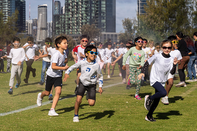 Docklands Primary School Colour Run 2024