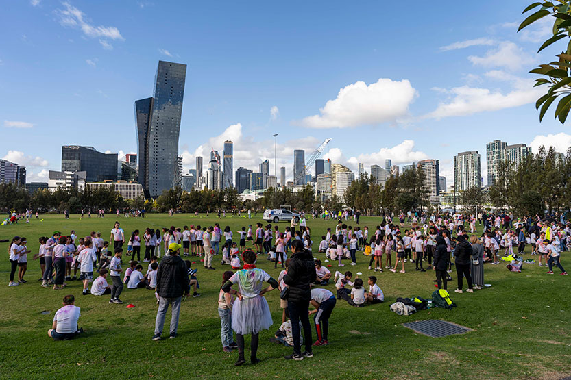 Docklands Primary School Colour Run 2024