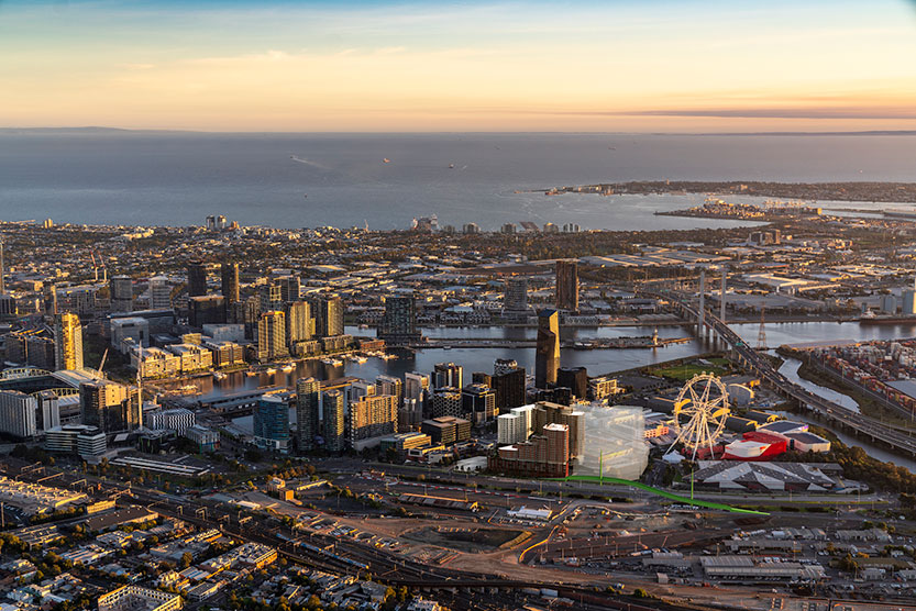 New plans for Australia’s largest built-to-rent development in Docklands