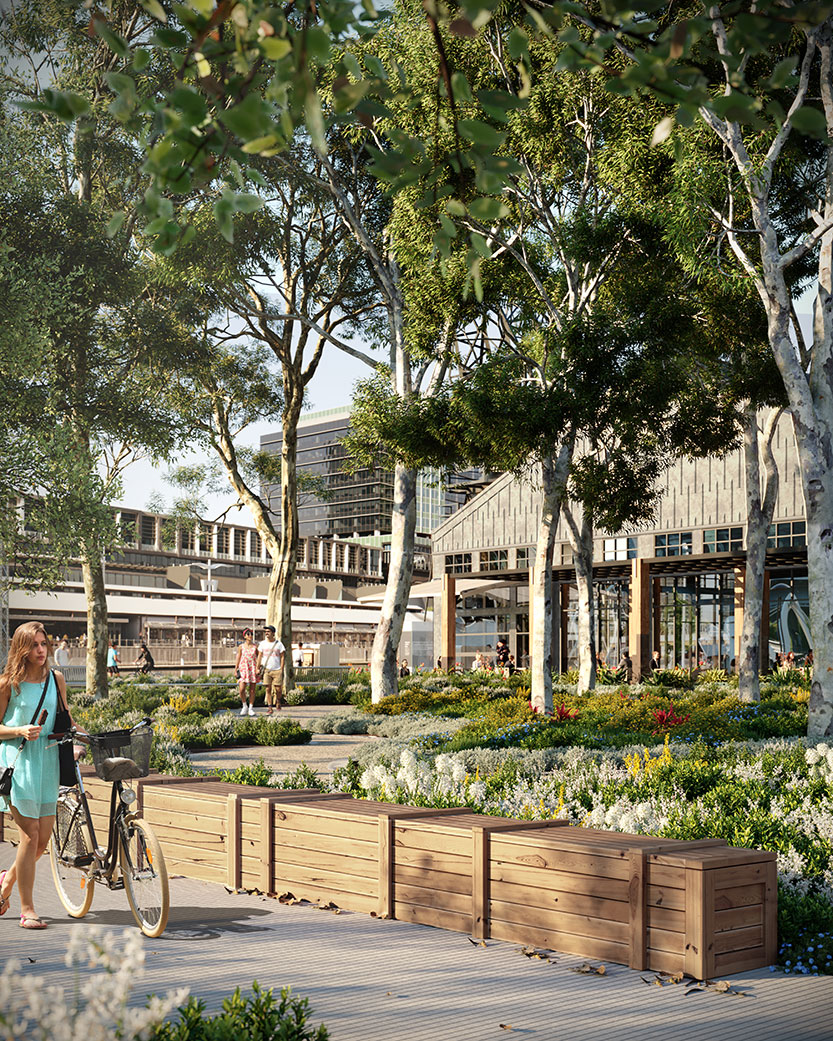 New park to revitalise historic maritime precinct in Docklands