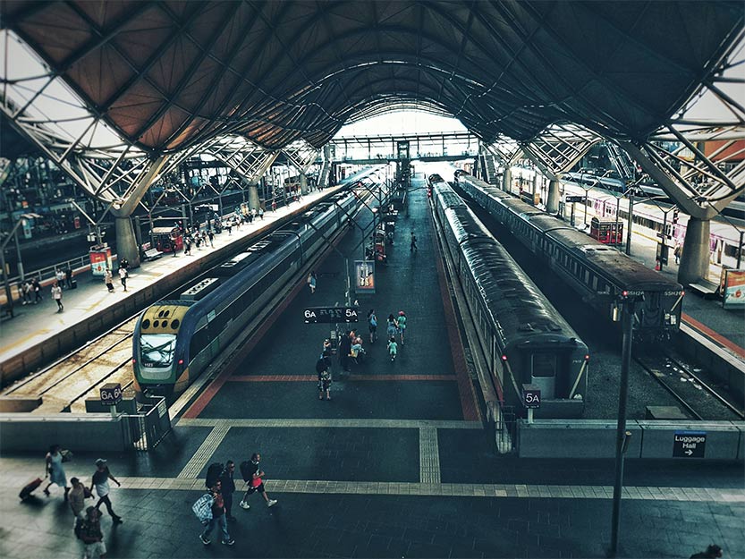 A green facelift for Southern Cross Station concourses
