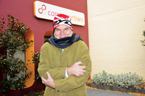 CEOs prepare for night out in the cold