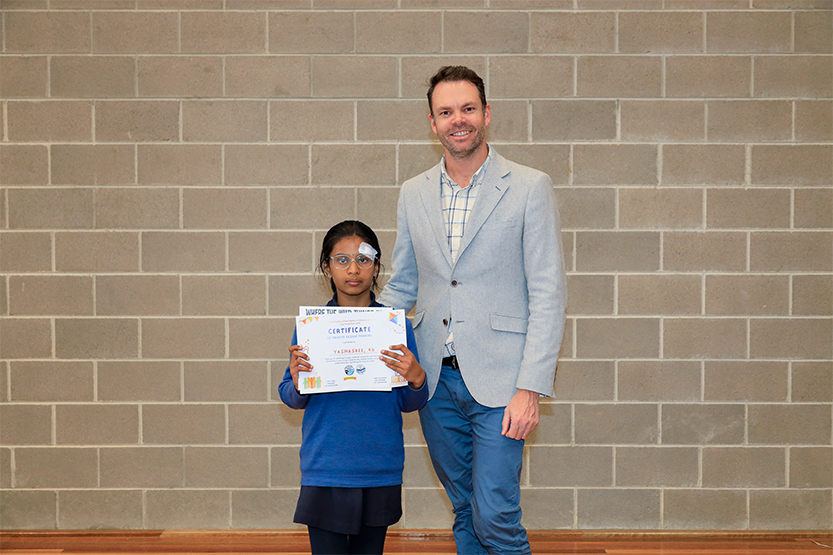 A student-led vision for parents and friends of Docklands Primary School