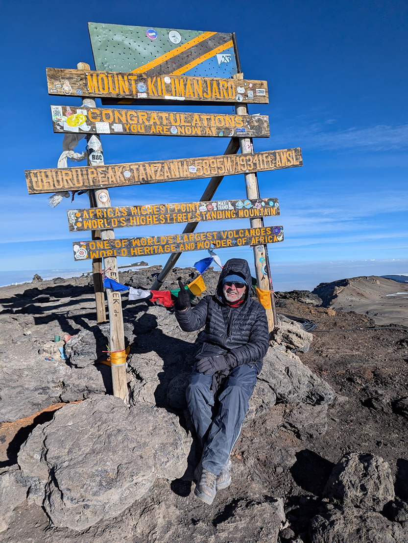73-year-old Docklander conquers Mount Kilimanjaro