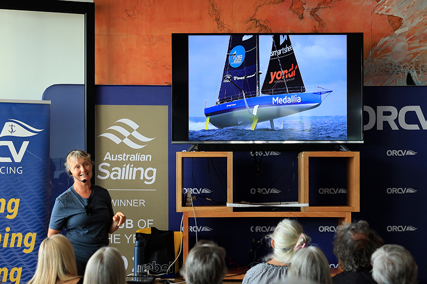 Docklands welcomes British sailor Pip Hare