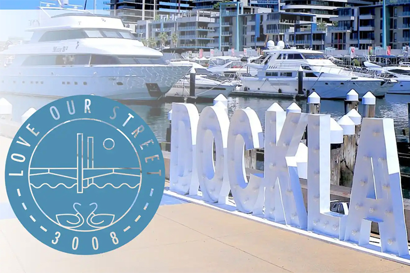 Love Our Street 3008 returns to Docklands for first community clean-up since COVID