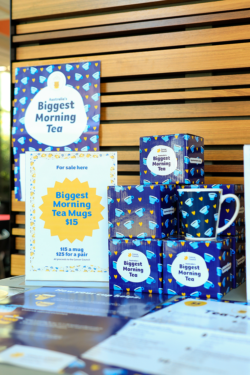 Morning Teas keep  getting “bigger” 