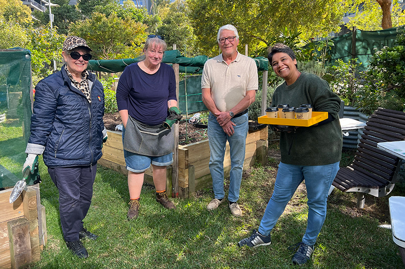 Docklands Community Garden hosts planting event
