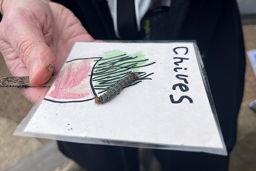 Students get their hands dirty for wildlife