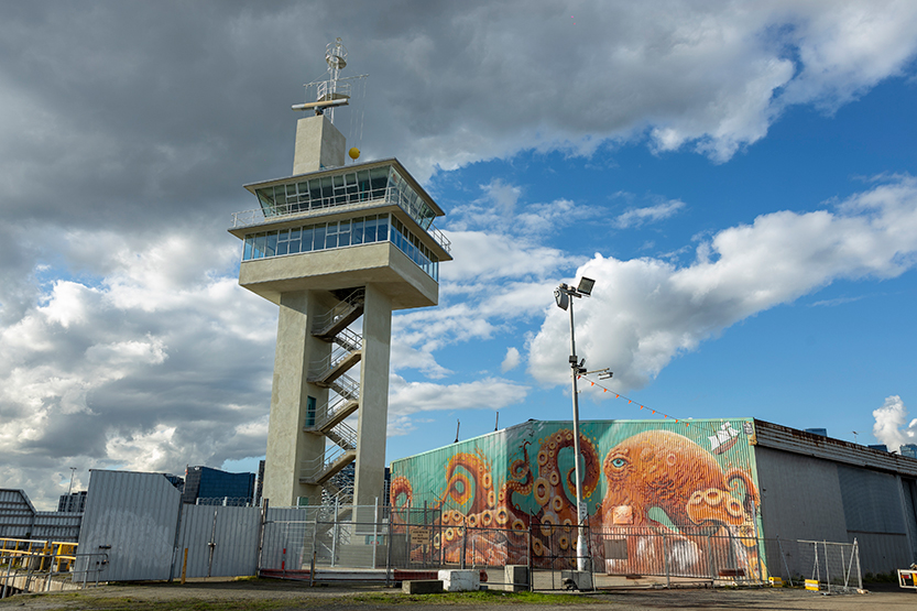 Docklands’ Shipping Control Tower restored to its former glory